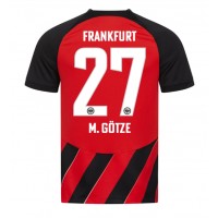 Camisa de time de futebol Eintracht Frankfurt Mario Gotze #27 Replicas 1º Equipamento 2023-24 Manga Curta